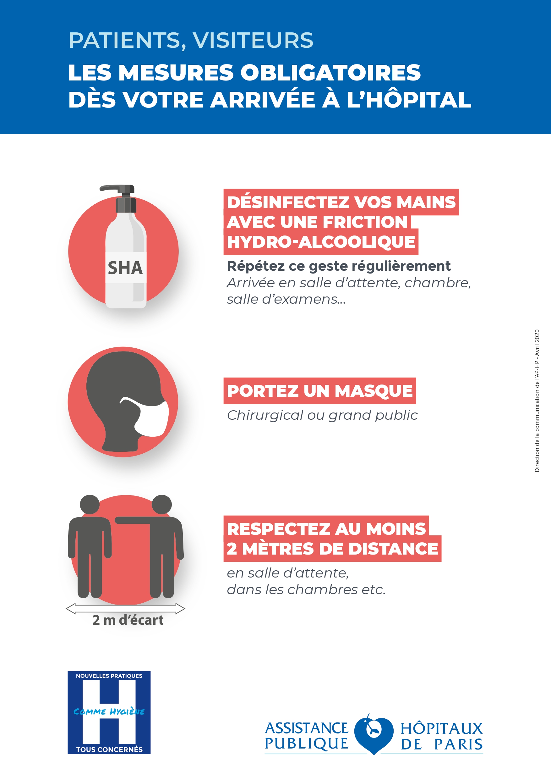 Affiche A3 Mesures obligatoires