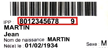 étiquiette encadré rouge